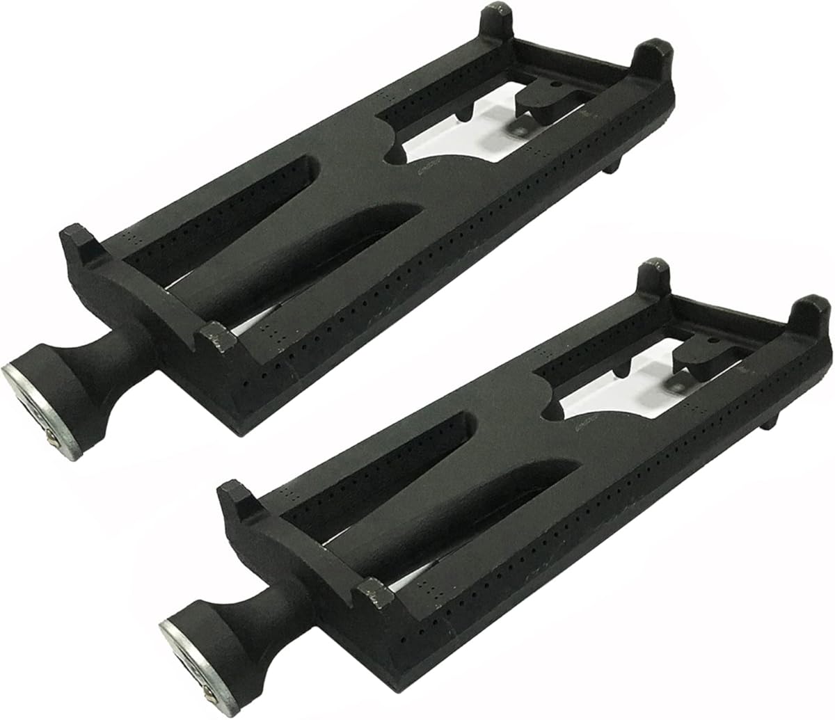 2pack Cast Iron Grill Burners, Replacement for Select DCS 27, 27 Series and Lynx Gas Grill Models (16