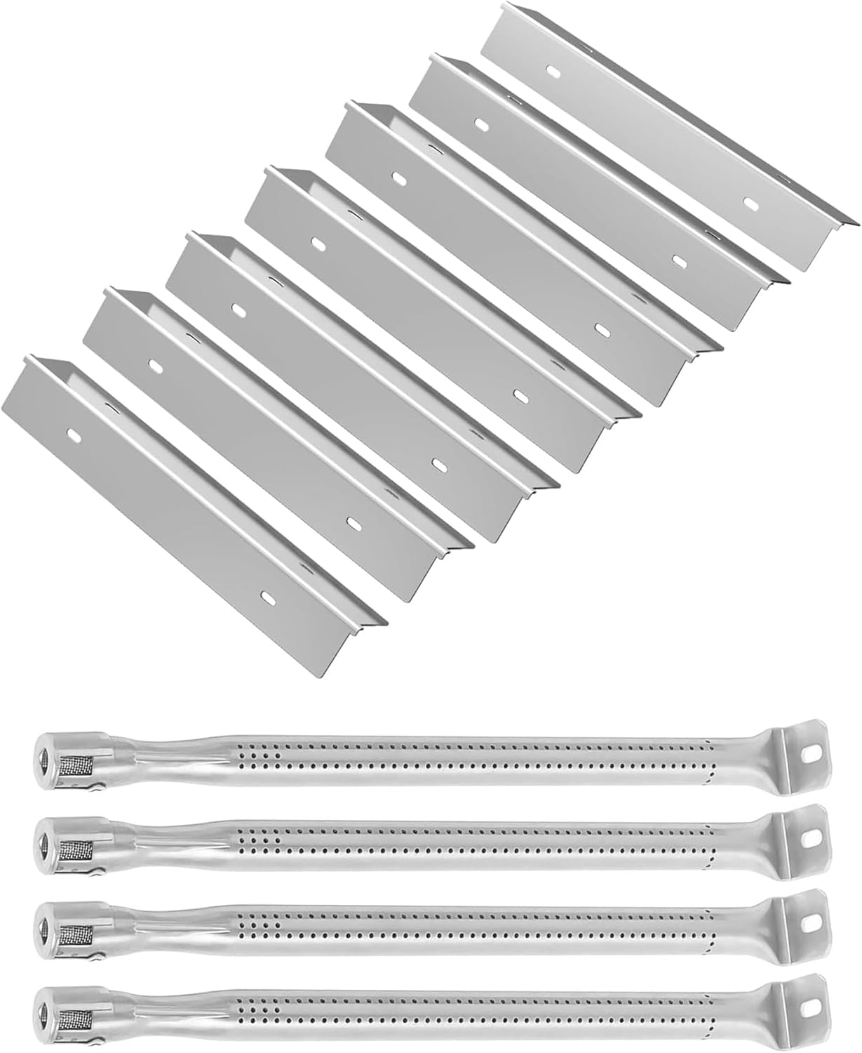 Prestige 500 Heat Plate Grill Replacement Parts Kit for Napoleon Prestige 500 with Flame Tamer and Grill Burner for Napoleon Built-in Prestige 500, Grill P500RSIBNK-3, 304 Premium Stainess Steel