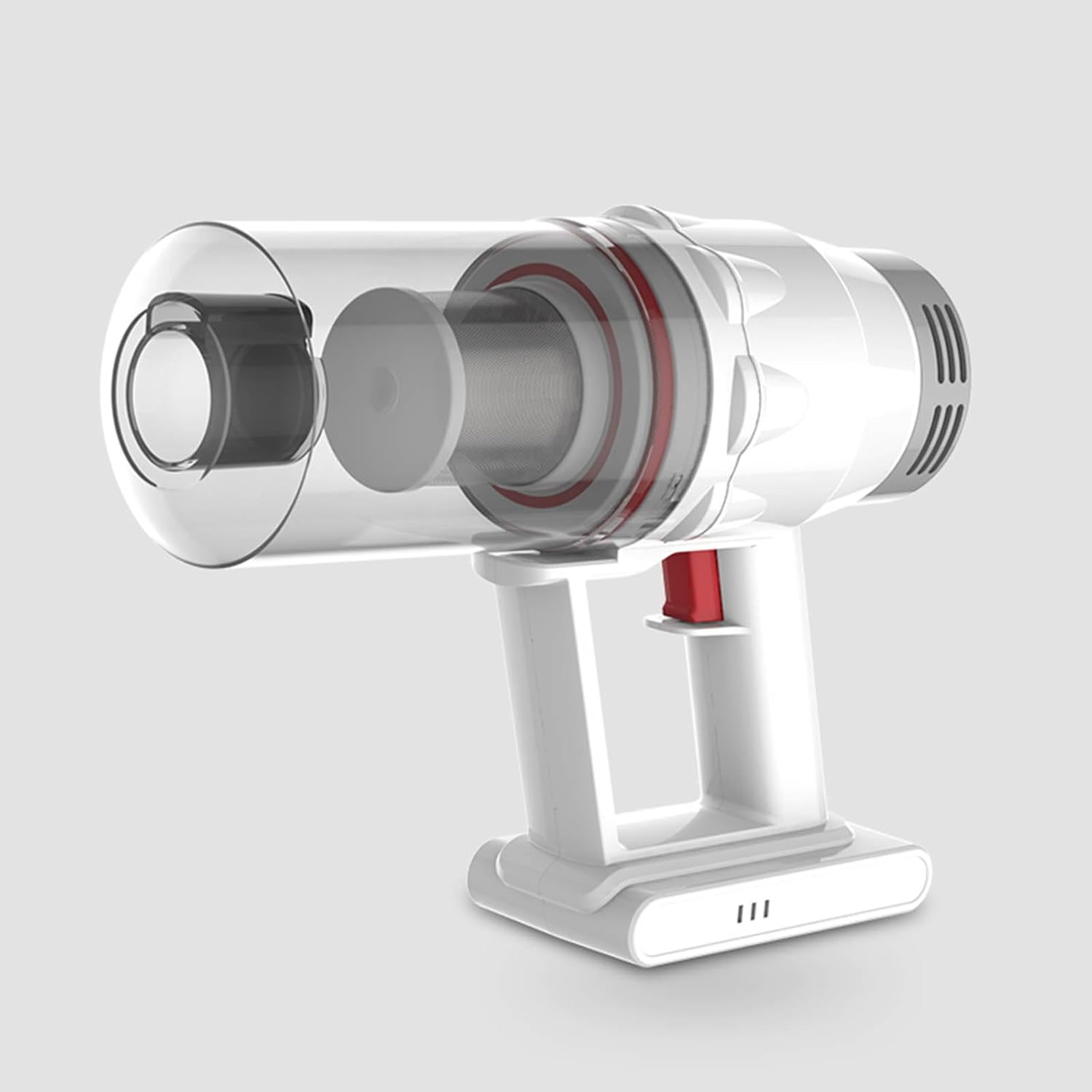 Multiple Floor Vacuum with 400W Cyclonic Motor 12000Pa Absorption Thin 1.5kg Body 90° Modifiable Head Against Hair Wrap 110V Structure Against Twist Brush Vacuum for Pet Hair