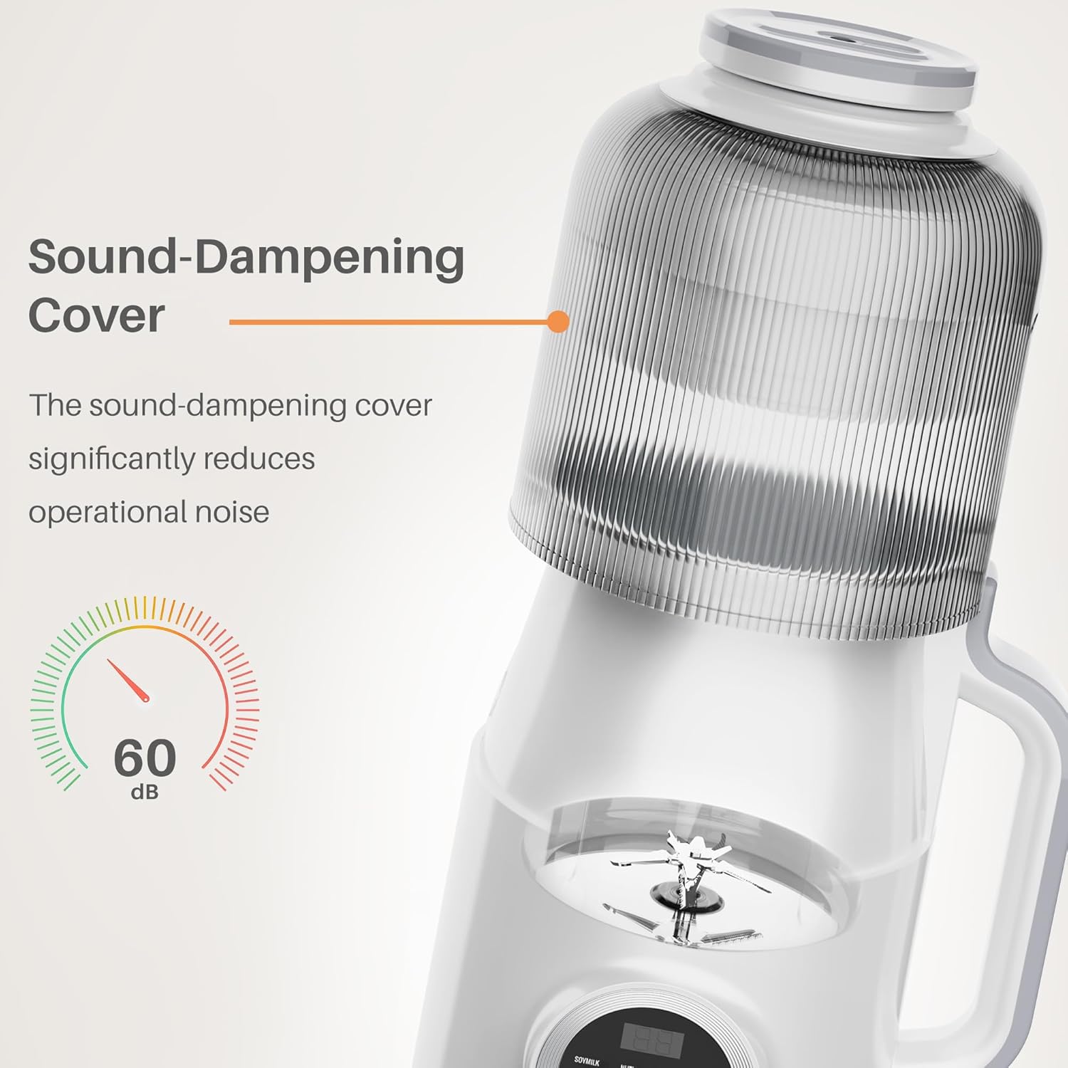 10 in 1 Nut Milk Maker Blender, 40OZ Automatic Homemade Soy Milk Maker Machine for Oat Milk, Nutmilk, Juice, Grains, Almonds Milk Maker with Delay Start/Keep Warm/Boil Water, White