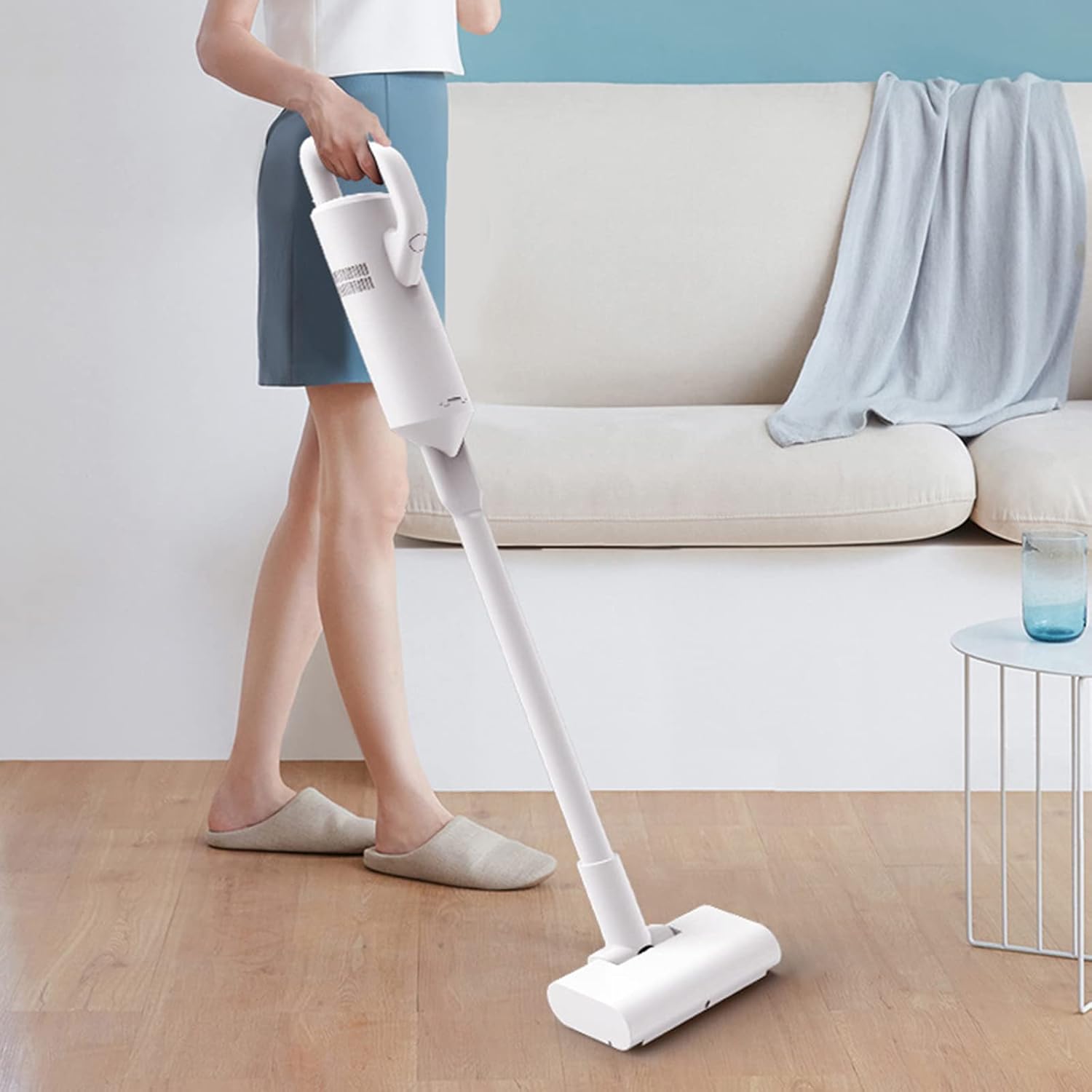 Portable Car Vacuum Cleaner Home Car Dual Purpose Rechargeable Handheld Powerful Vacuum Cleaner for Home, Pet Hair, Car Cleaning