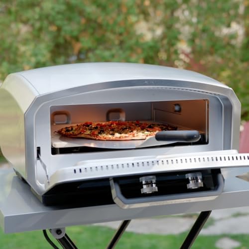 Kenmore indoor/outdoor pizza oven - countertop pellet electric portable ovens, horno para outside restaurant camping to grill solo 13 inch pizzazz