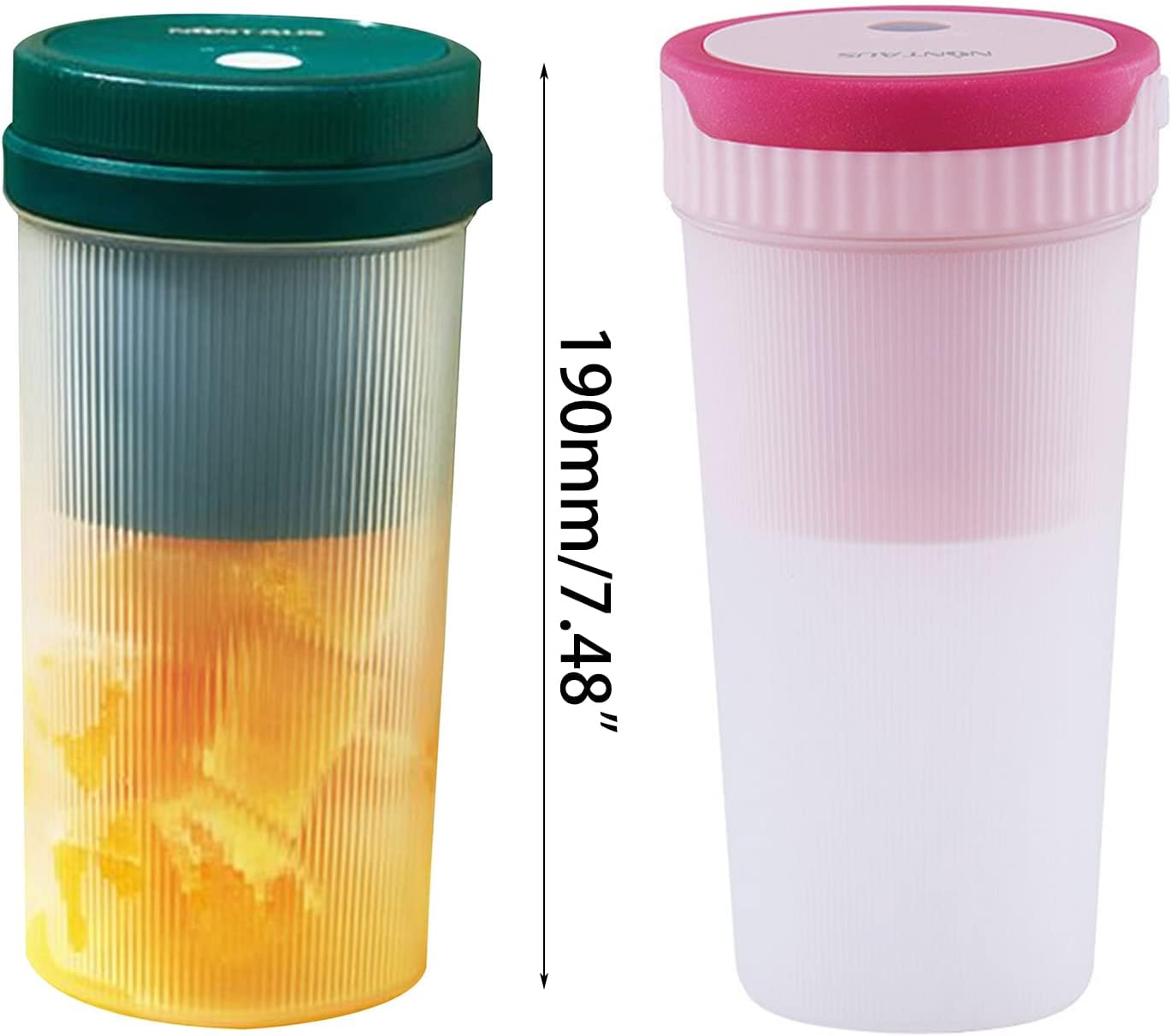 Portable Wireless Slow Blender Cup Appliance Fruit Orange Chargable Mixer Machine