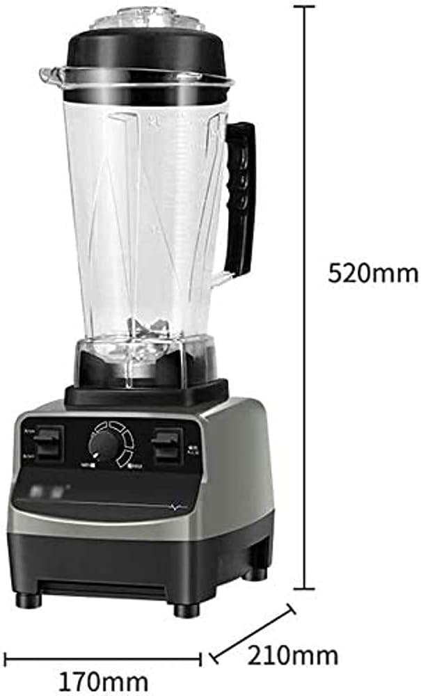 Large Capacity 2.2L Ice Blender, Countertop Blender 1000W, High Power High Speed Blender, Built-in Timer, Smoothie Maker
