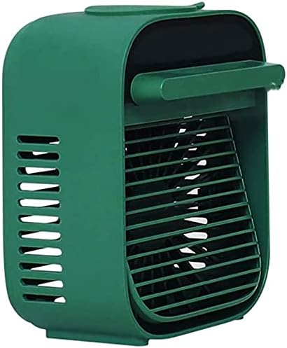 Portable Air Conditioner UBS Rechargeable Evaporative Air Cooler Fan with 3 Speeds Cordless Personal air Conditioner for Room Office (Green)