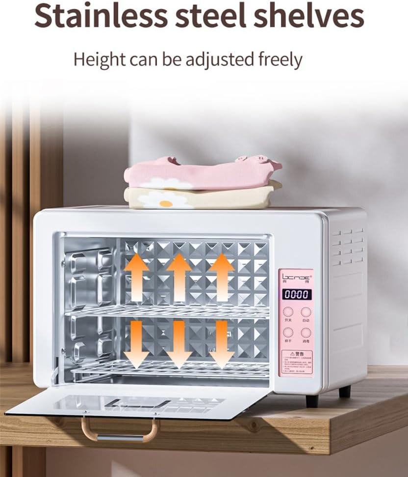 Portable Clothes Dryer and Baby Clothes, Mini Electric Dryer Machine for Apartment Travel RV, 110V Compact Laundry Dryer(48L)