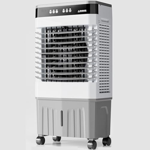 Portable Air Conditioner with 120° Oscillating Air Cooler with 3Speeds 12 Hour Timer Large Water Tank No Hose Needed Portable Air conditioning unit for Room Office Up to 120-150㎡