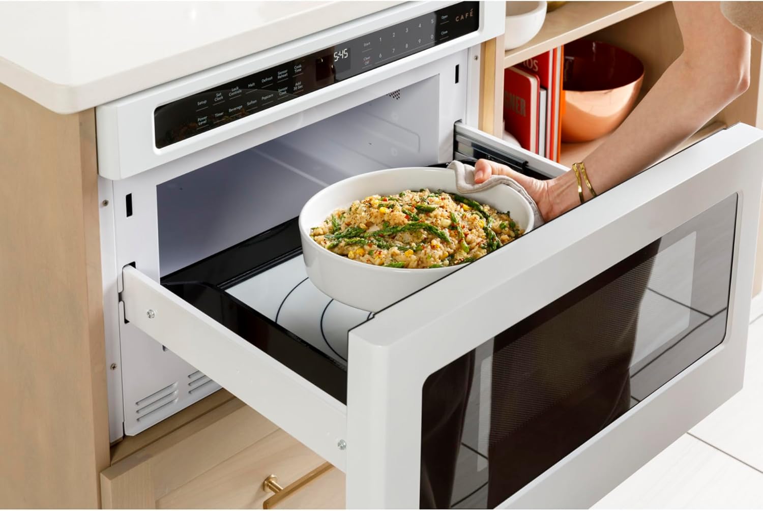 Café CWL112P3RD5 1.2 Cu. Ft. Matte Black Microwave Drawer