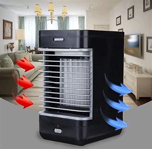 Portable Air Conditioner Fan, Personal Mini Evaporative Air Cooler with 2 Speeds, Quiet Air Cooler Fan, for Home Office