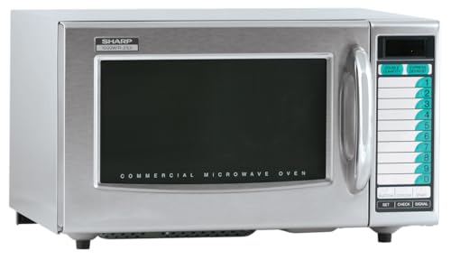 Sharp Medium-Duty Commercial Microwave Oven (15-0429) R-21LVF1 Cubic Feet