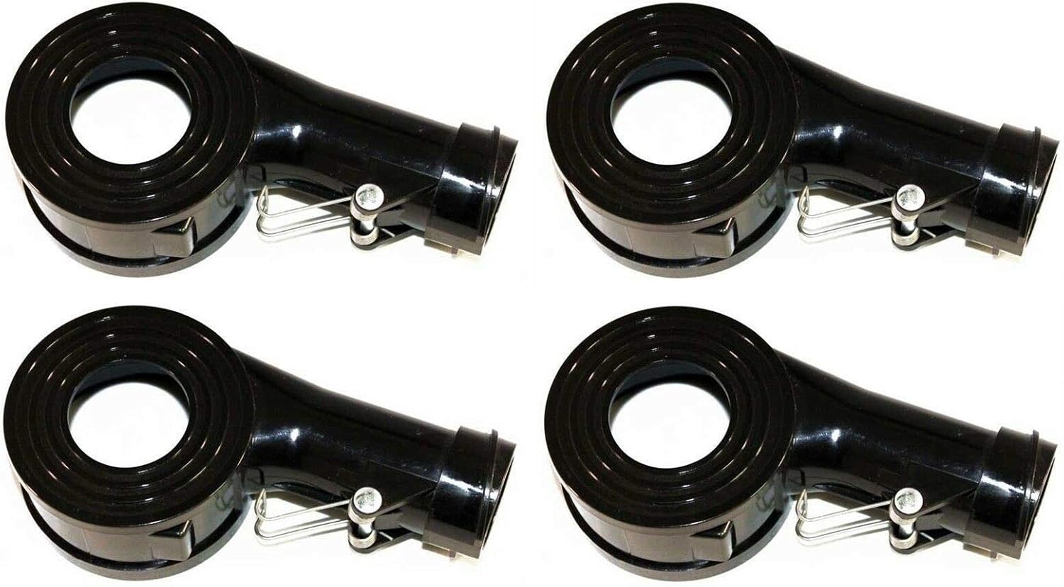 HASMX 09-75343-03 Black Plastic Fan Housing Assembly Replacement for Oreck XL XL2 Upright Vacuum Cleaner, Replaces Part Numbers 09-75343-03N, 097534303N (4-Pack)