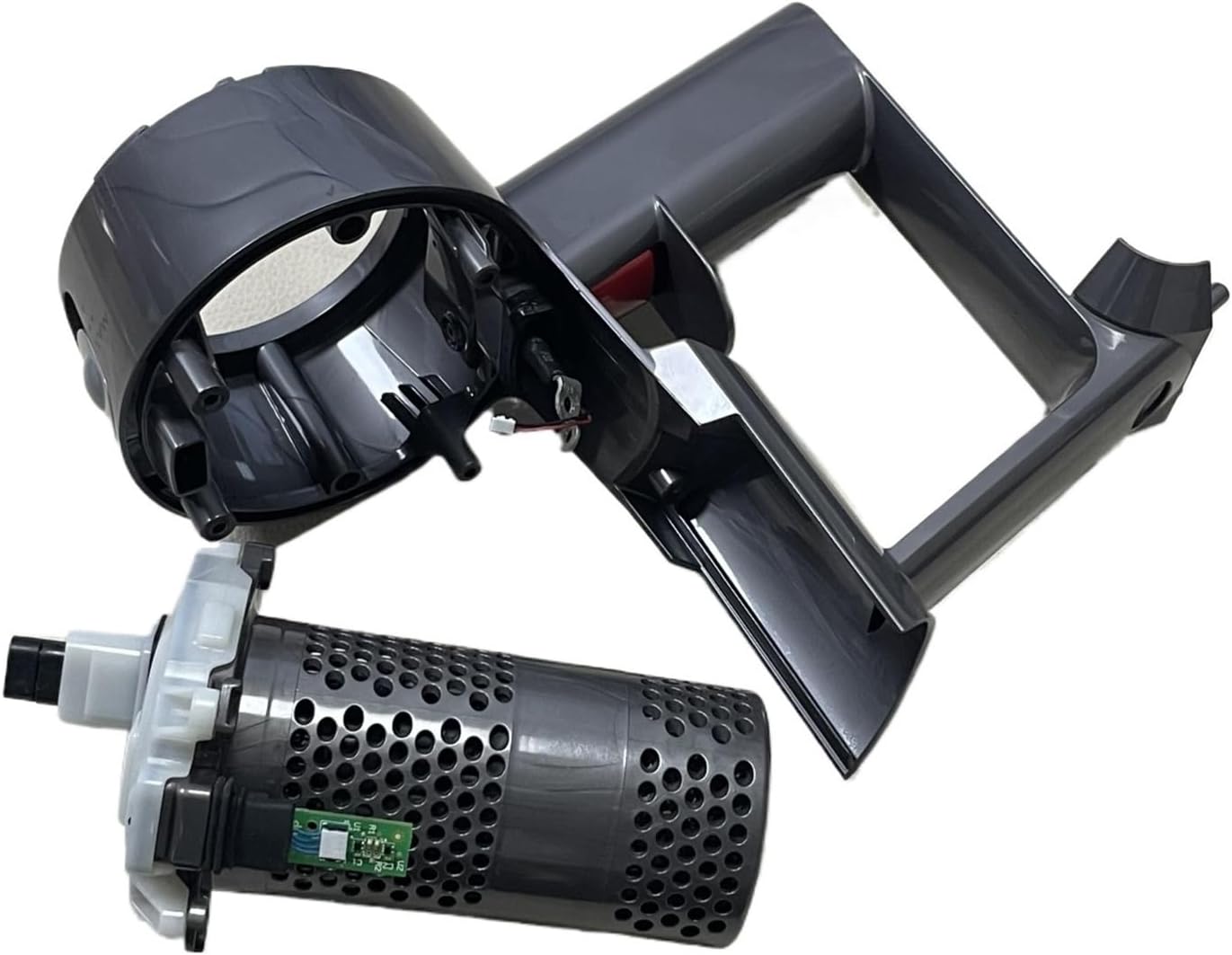 Motor，Compatible for Dyson，V10 SV12 Handheld Wireless Vacuum Cleaner Accessories Motorhead Assembly Engine Shell Spare Parts(Motor add Shell)