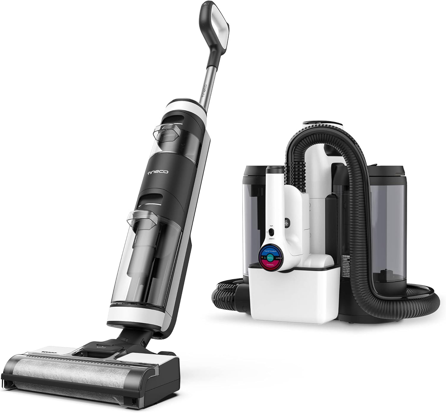 Tineco Floor ONE S3 Cordless Hardwood Floors Cleaner, Lightweight Wet Dry Vacuum Carpet ONE Spot Essentials Smart Cordless Carpet and Upholstery Spot Cleaner