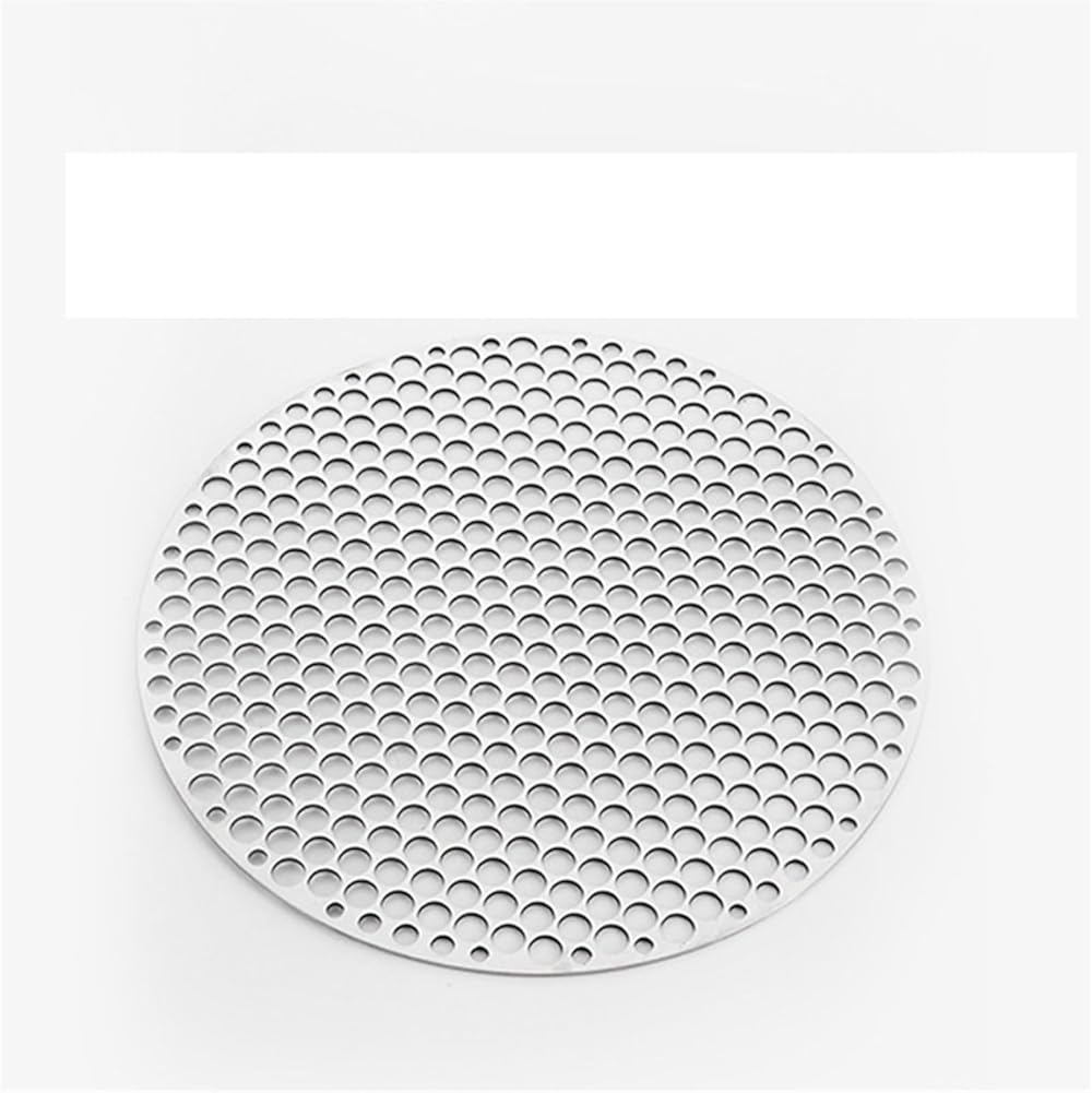 BBQ Grill Mesh Stainless Steel Round BBQ Net Grill Mesh Roast Nets Bacon Grill Tool Iron Nets Camping Barbecue Accessories Grid Rack Fish Grilling Basket