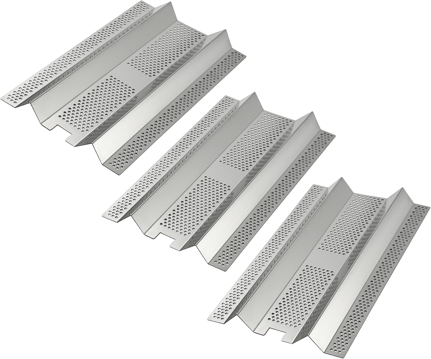 Flame Tamer for Blaze Professional LUX Gas Grill, Stainless Steel Heat Plates Grill Replacement Parts for BLZ-3PRO-LP/NG, BLZ-4PRO-LP/NG, 3 Packs