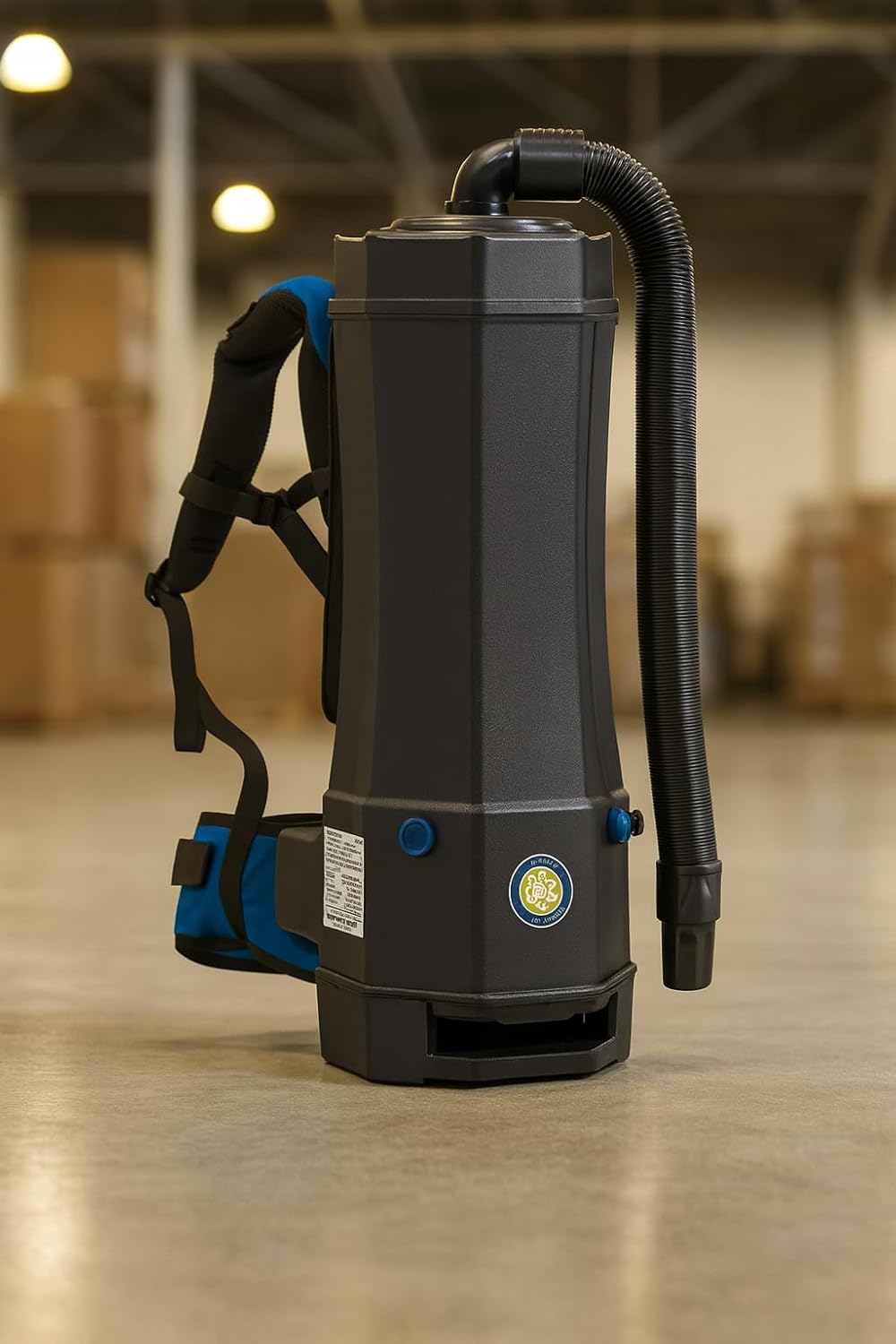 Commercial Backpack & Upright Vacuum Cleaners with Advanced HEPA Filtration – Multiple Sizes and Models Available (10 Qt. Backpack Vacuum Cleaner)