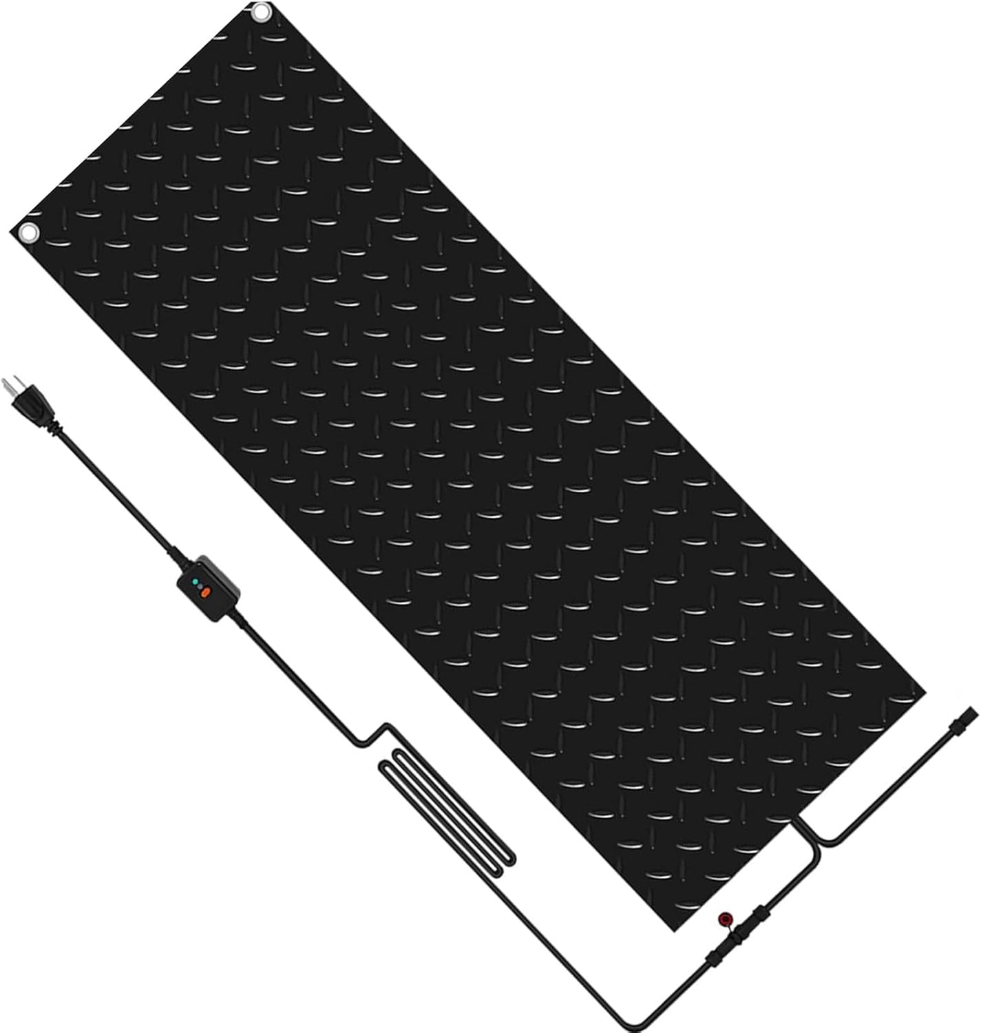 Snow melt mat in Winter Outdoor Stairs, Steps, doorways, Sidewalks, driveways Non-Slip melt ice, Melting 2 inches of Snow per Hour(40x320cm/15.7x126in)