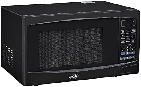 Nexel Countertop Microwave Oven, 1.1 Cu. Ft., 1000 Watts, Touch Control, Black