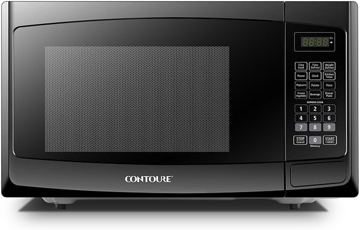 RV Built-In Microwave Oven | Perfect RV Replacement | 900W Power, 10 Power Levels | Easy-Clean Interior | LED Display | Quick-Cook Settings | RV-980B