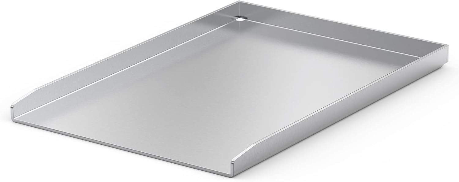 Stanbroil Stainless Steel Griddle Pan for Weber Spirit Grill Models - Gas Grill Griddle for Spirit 300 series, Spirit 700, Genesis Silver B/C, Genesis Gold B/C, Genesis Platinum B/C (2005 model Year)