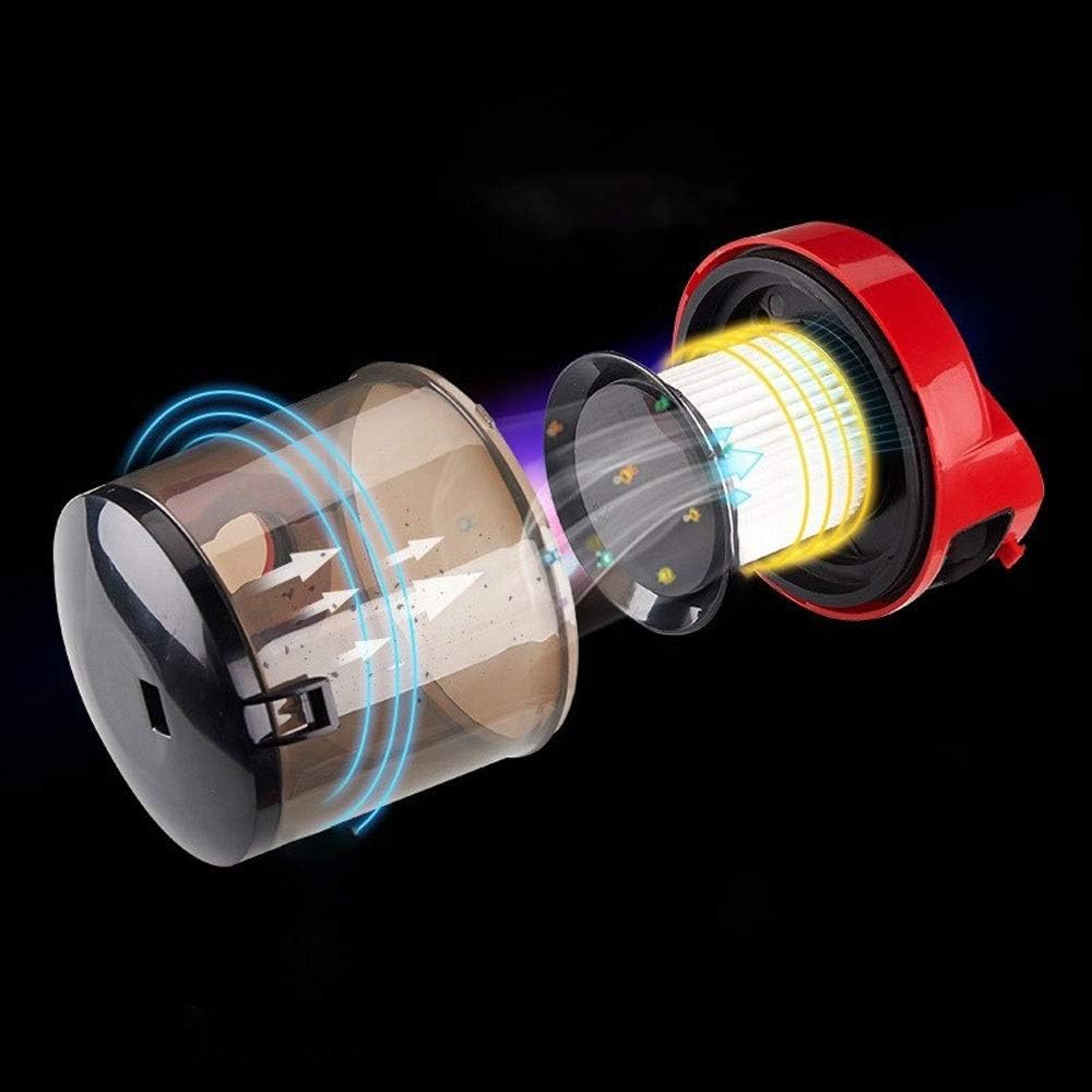 Hand Held Vacuum, Handheld Vacuum Cleaner, for Home Hard Floor Carpet Light Weight Power Strong Suction Powered Brushes Cordless Stick Vacuum