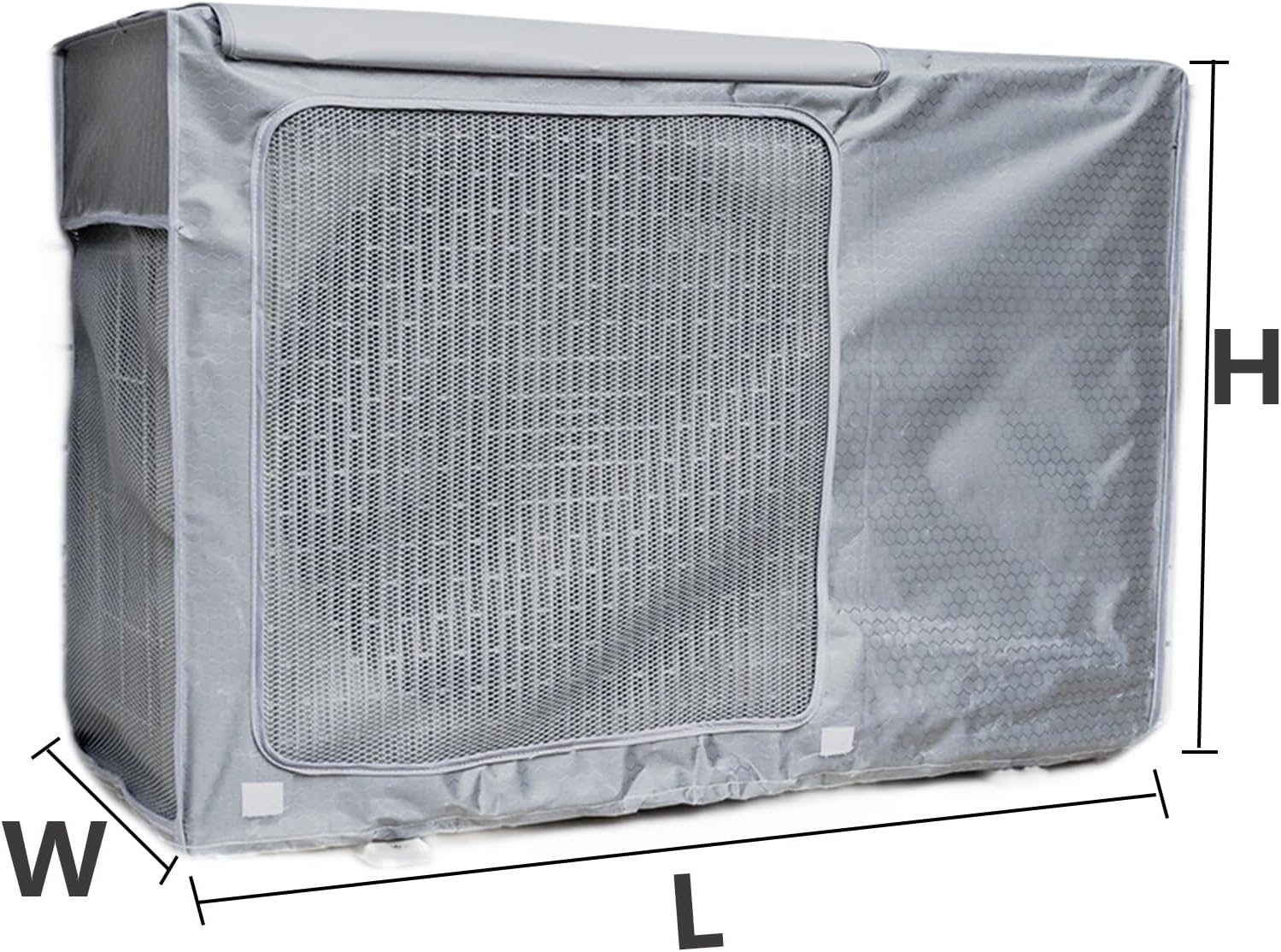 Outdoor Window Air Conditioner Covers,Window Air Conditioner Cover for Outside Unit, AC Covers for Outdoor Window Large Size,Silver (Color : Silver, Size : 37.8x15.7x27.6IN)