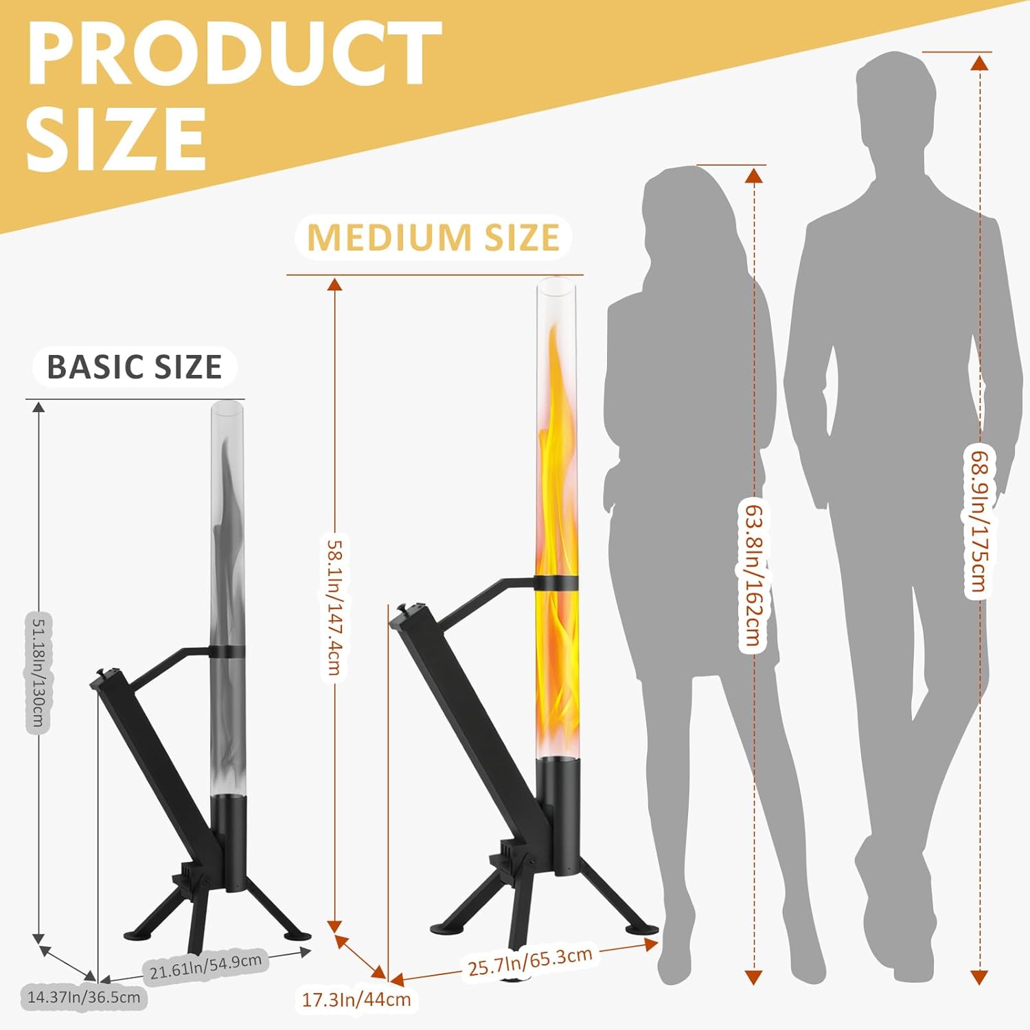 CHARMELEON Wood Pellet Fire Pits for Outside – Portable Wood Pellet Heater – Painted Stainless Steel Outdoor Fire Pit for Backyard – Patio Rocket Stove – Matte Black - M