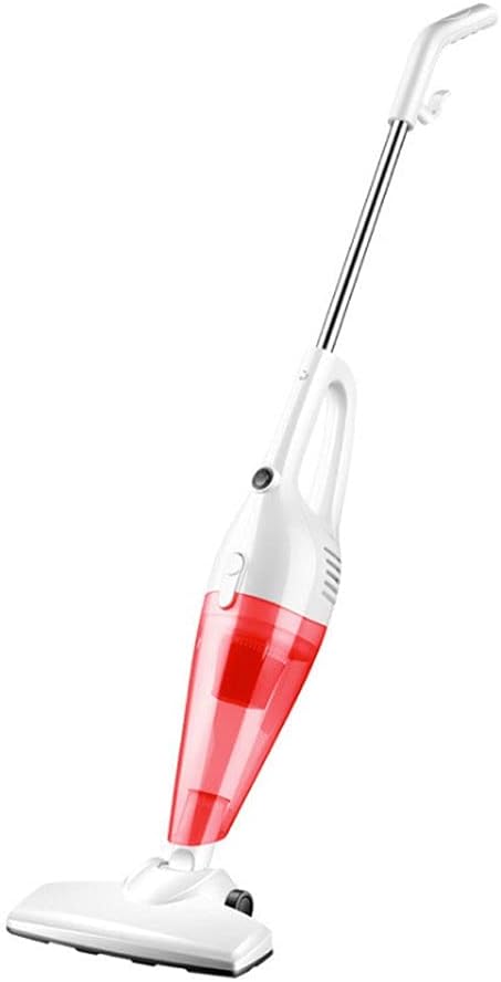 Corded Vacuum Cleaner, Stick Vacuum, Powerful Suction, Quiet, Lightweight, Removable Handheld, Very Suitable for Hard Floors and Carpet Hardwood Floor Pet Hair (Color : Blue) (Red)