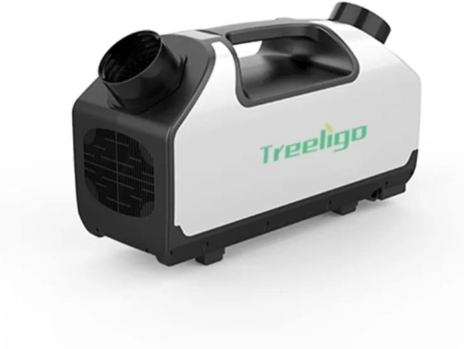 Treeligo Portable Camping Air Conditioners 2900BTU- dc Tent Air Conditioner 24V 700W |3 Wind Speeds|for Van Life, Camping Tent, Outdoor, Indoor