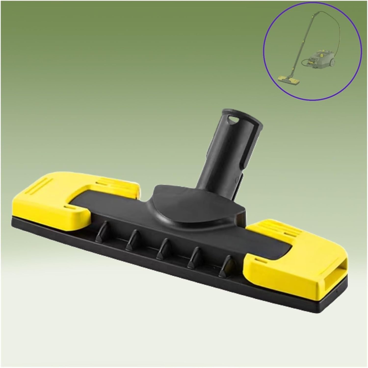 Compatible for KARCHER SC1 SC2 SC3 SC4 SC5 CTK1020 Handheld Steam Cleaner Brush Replacement Accessory, 15.6x6cm Working Area