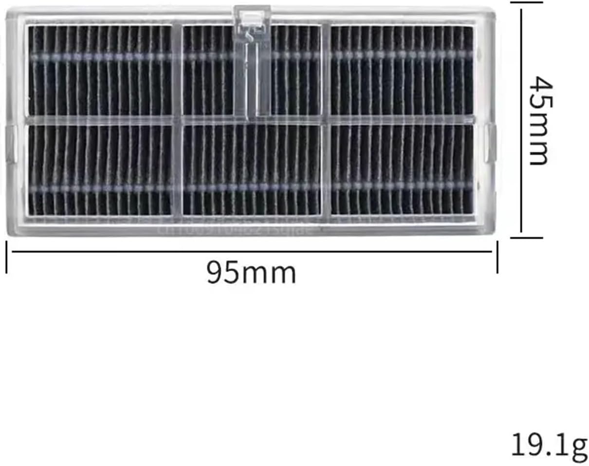 Compatible For Dreame， L10S Pro Ultra Heat, X30 Ultra, X30 Pro Plus Spare Parts Accessories Brush Filter Mop Cloth Dust Bags(Orange)