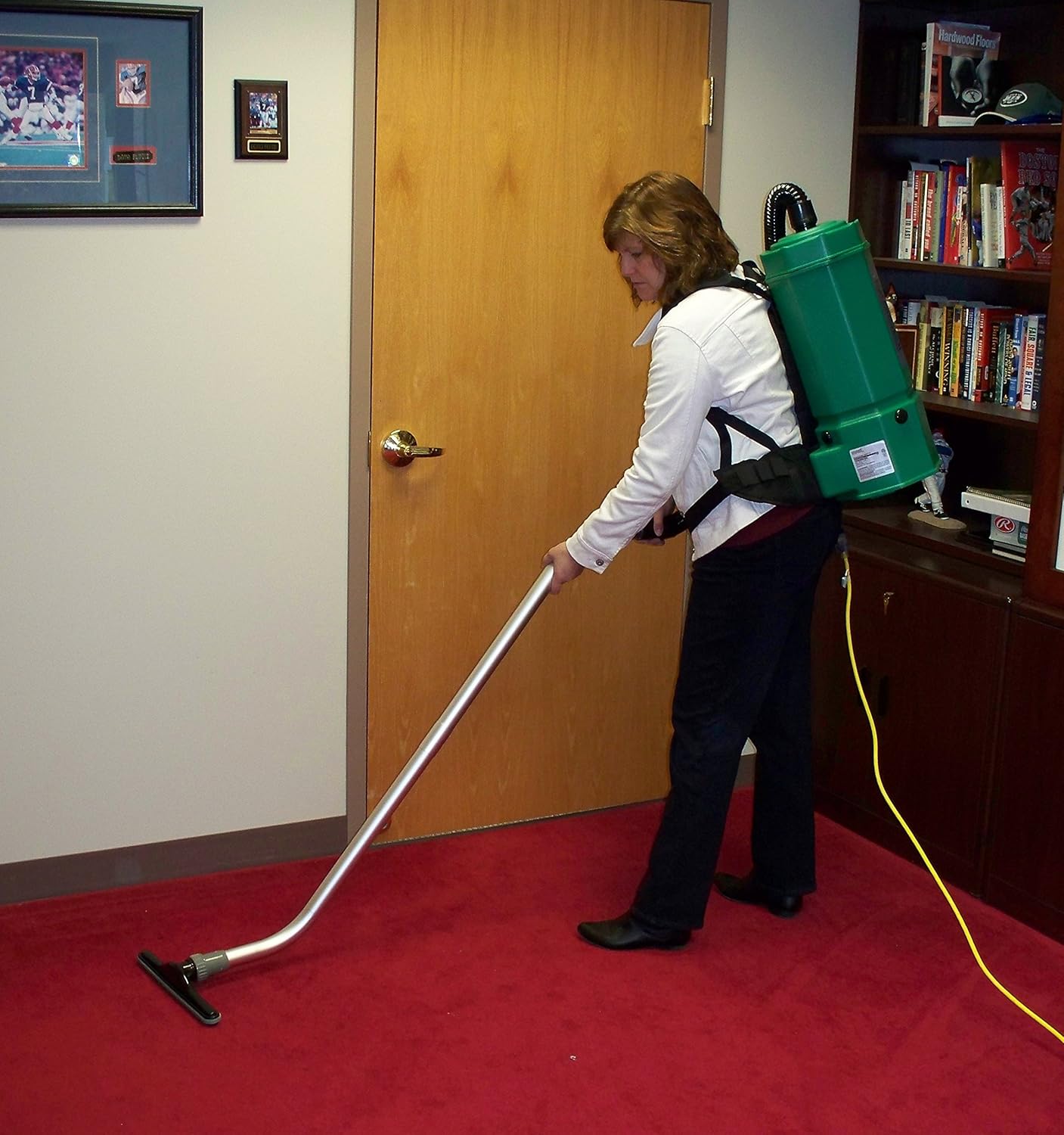 Bissell BigGreen Commercial BG1001 High Filtration Backpack Vacuum, 1375W, 25.5
