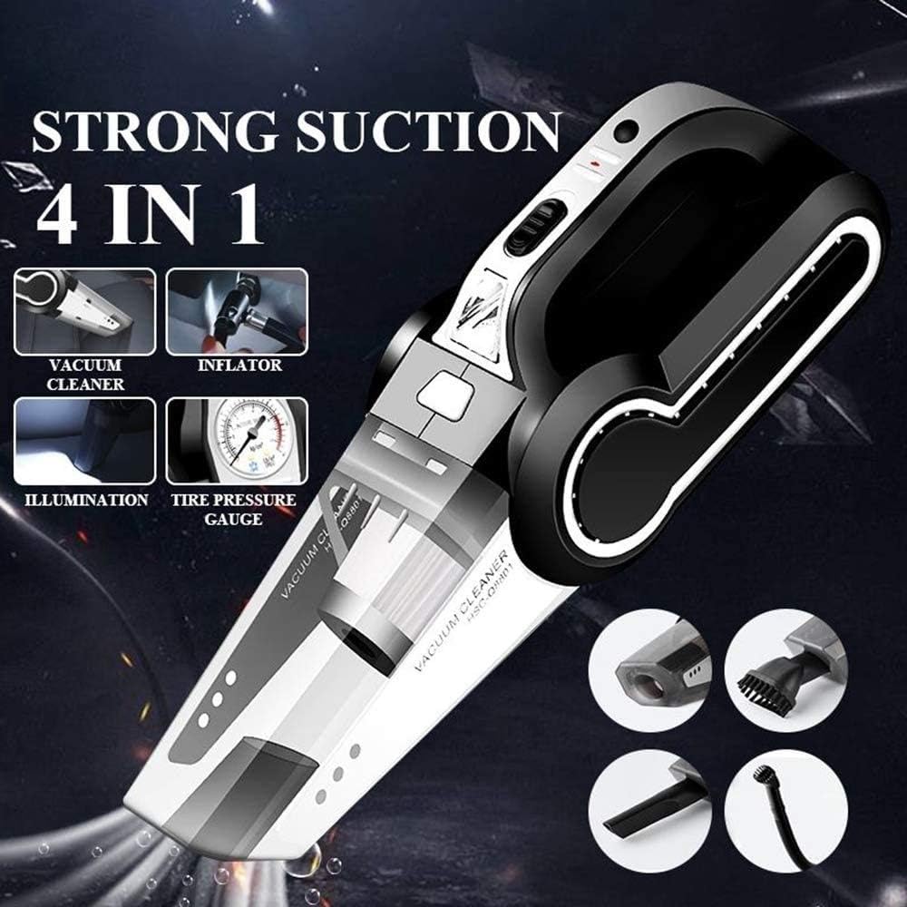 Handheld Vacuum, Car Vacuum Cleaner, Portable Vacuum Cleaner for Home and Car Cleaning, Lightweight Hand Wireless Vacuum Cleaner Powered