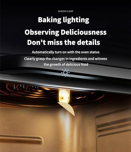 16L Air Fryer Convection Oven Combo, 60min free timer with Built-in baking light, Flip Up & Away 1500W Capability Toaster Oven for oast, Bake, and Broil, Smart