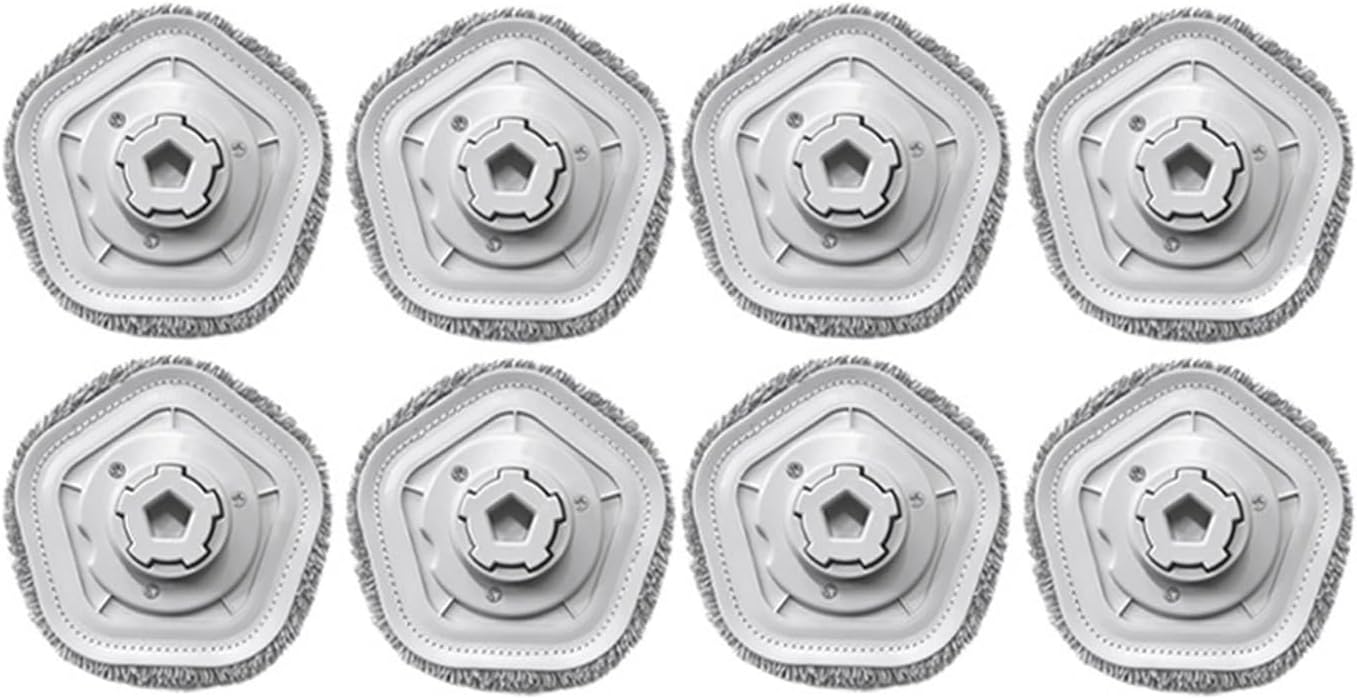 Robot Self-Cleaning, Robot Vacuuming and Mop Cleaner, Spare Parts Accessories for Cleaning, HEPA Filter Replacement. Compatible with Dream W10 W10pro (Color : Dust Bag 8pcs)