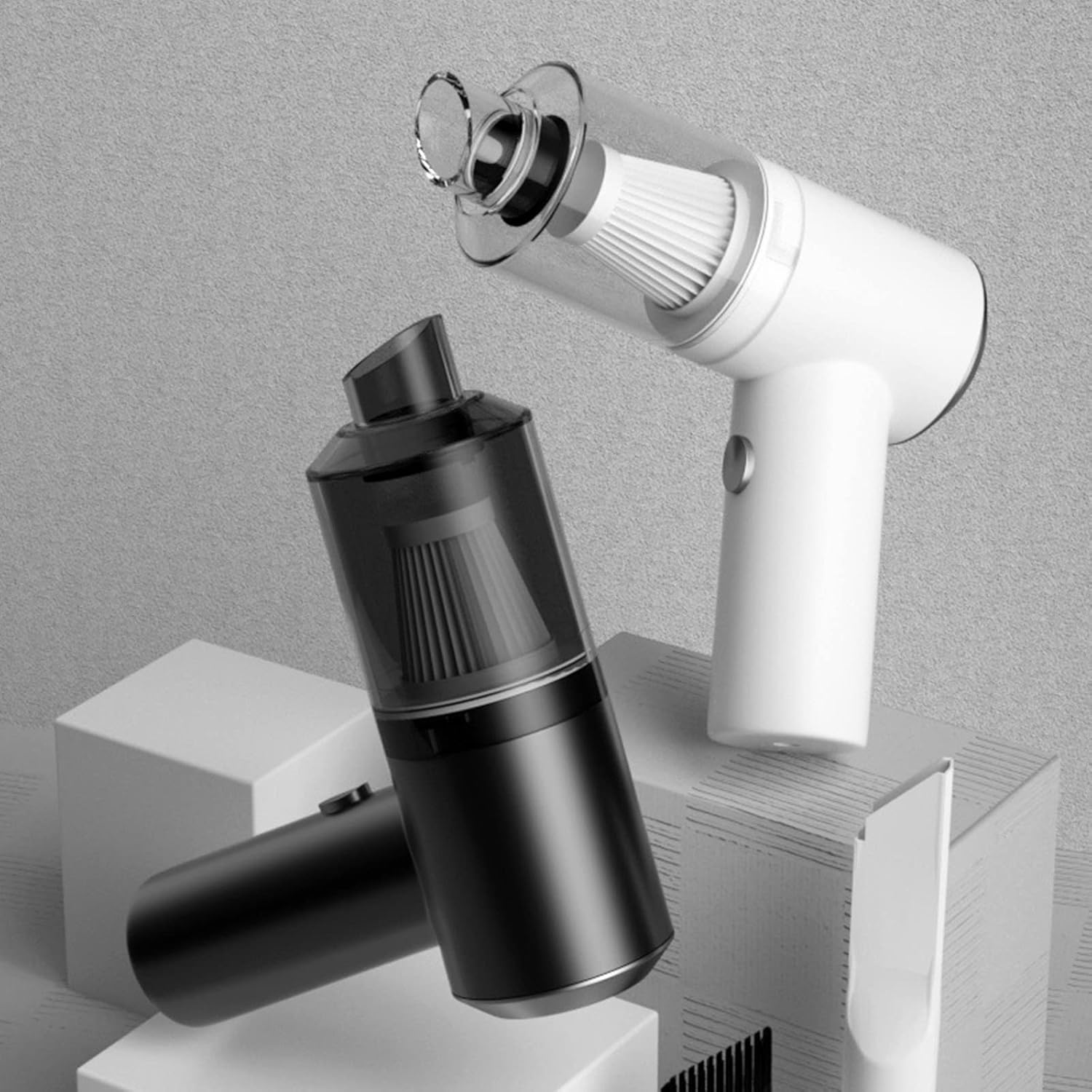 Portable Wireless Car Vacuum Cleaner Household Compact Large Suction Cordless Mini Vacuum Cleaner Wet & Dry Hand Held Vacuum Cleaner