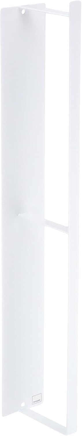 Yamazaki 3623 Magnetic Laundry Hanger Storage Rack, White, Approx. W 2.4 x D 3.3 x H 18.1 inches (6 x 8.5 x 46 cm), Tower, Washing Machine Side, Laundry Hook, Included