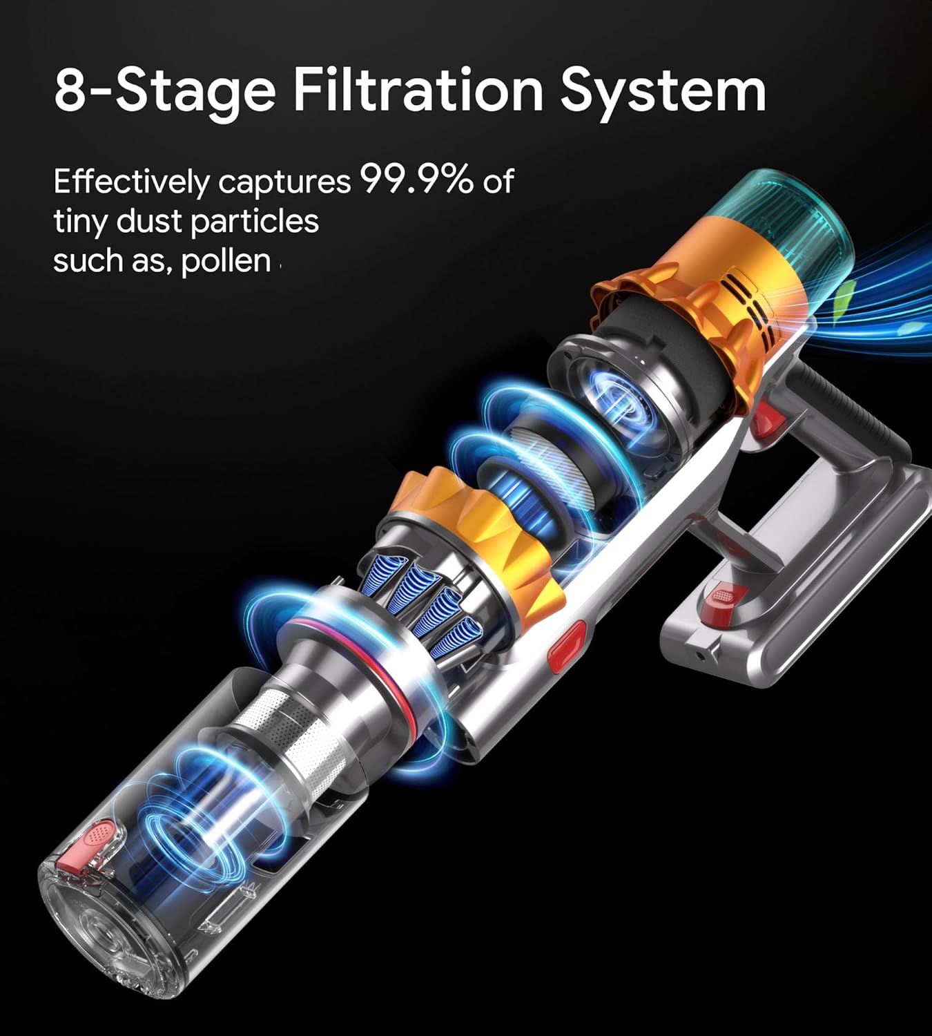Cordless Vacuum Cleaner and Electric Floor Brush Replacement