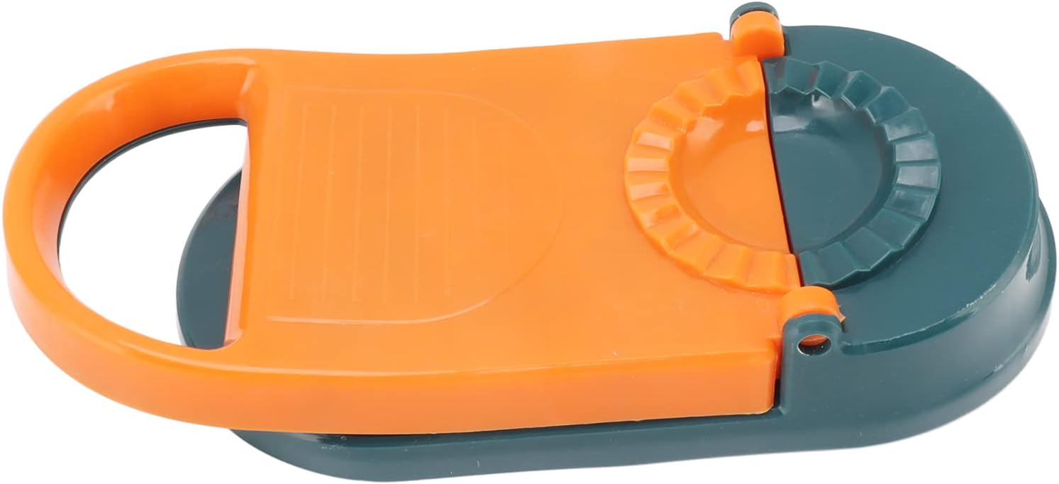 Dough Blenders,2 in 1 Dumpling Maker Kitchen Tool Multifunctional Household (Orange)