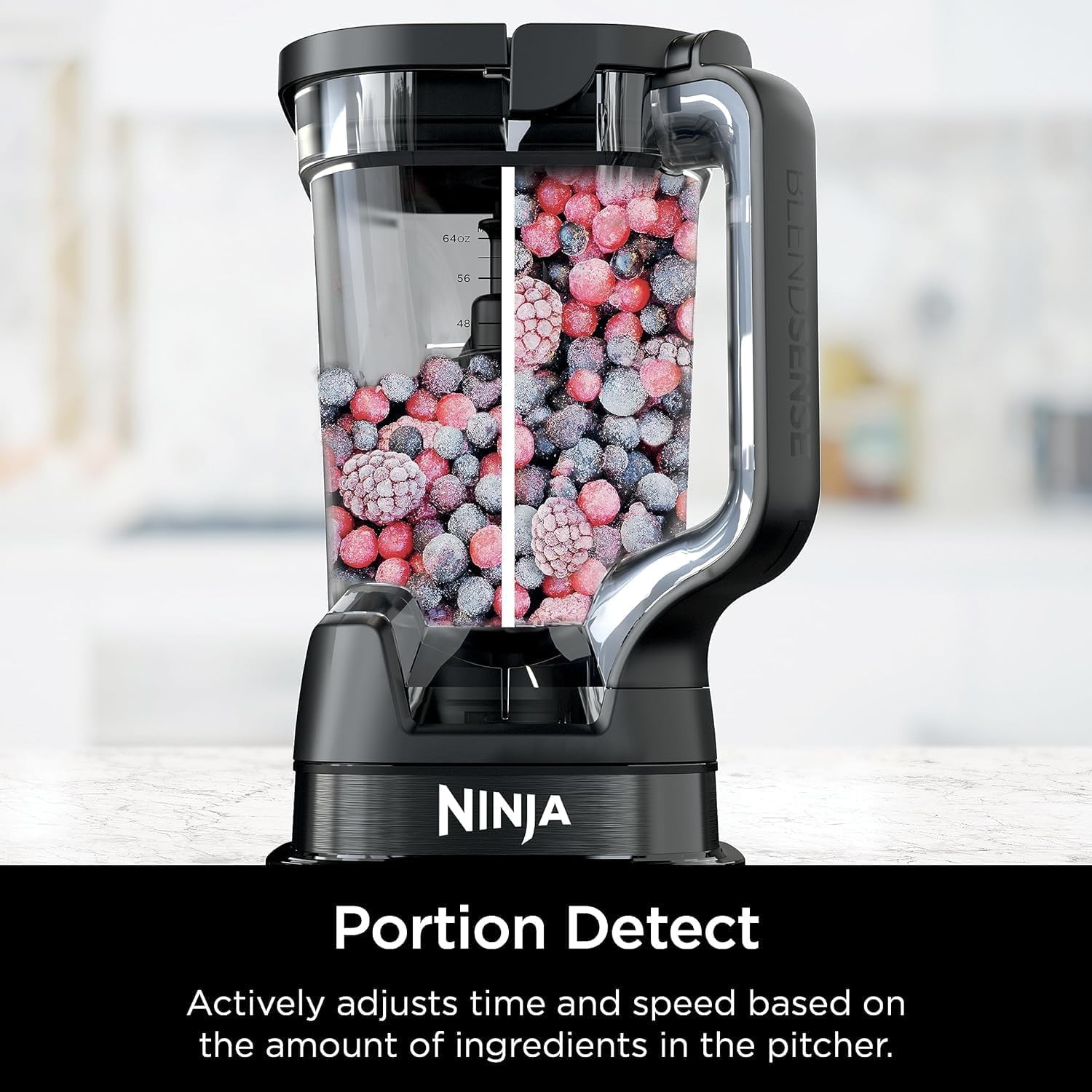 IT'S BRAZILIAN Restored Ninja R-TB401 Detect Kitchen System Power Blender Plus Processor Pro with BlendSense Technology, Black (Refurbished)