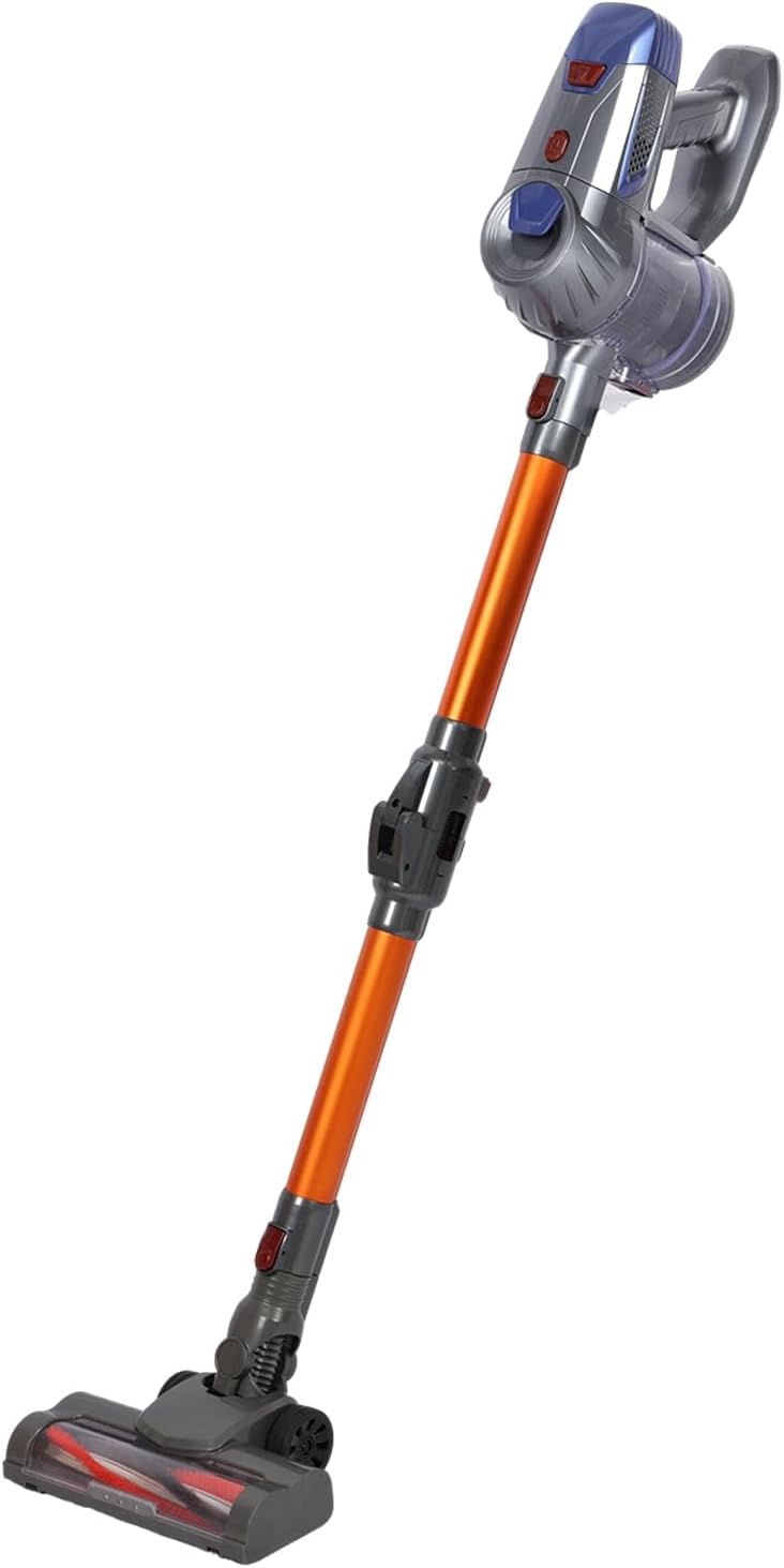 Cordless Vacuum Cleaner, 10Kpa Super Suction 150W High-Speed Motor Cordless Stick Vacuum wit Detachable Battery, Vacuum Cleaner for Home Hardwood Floor Carpet Pet Up to 40min Runtime US