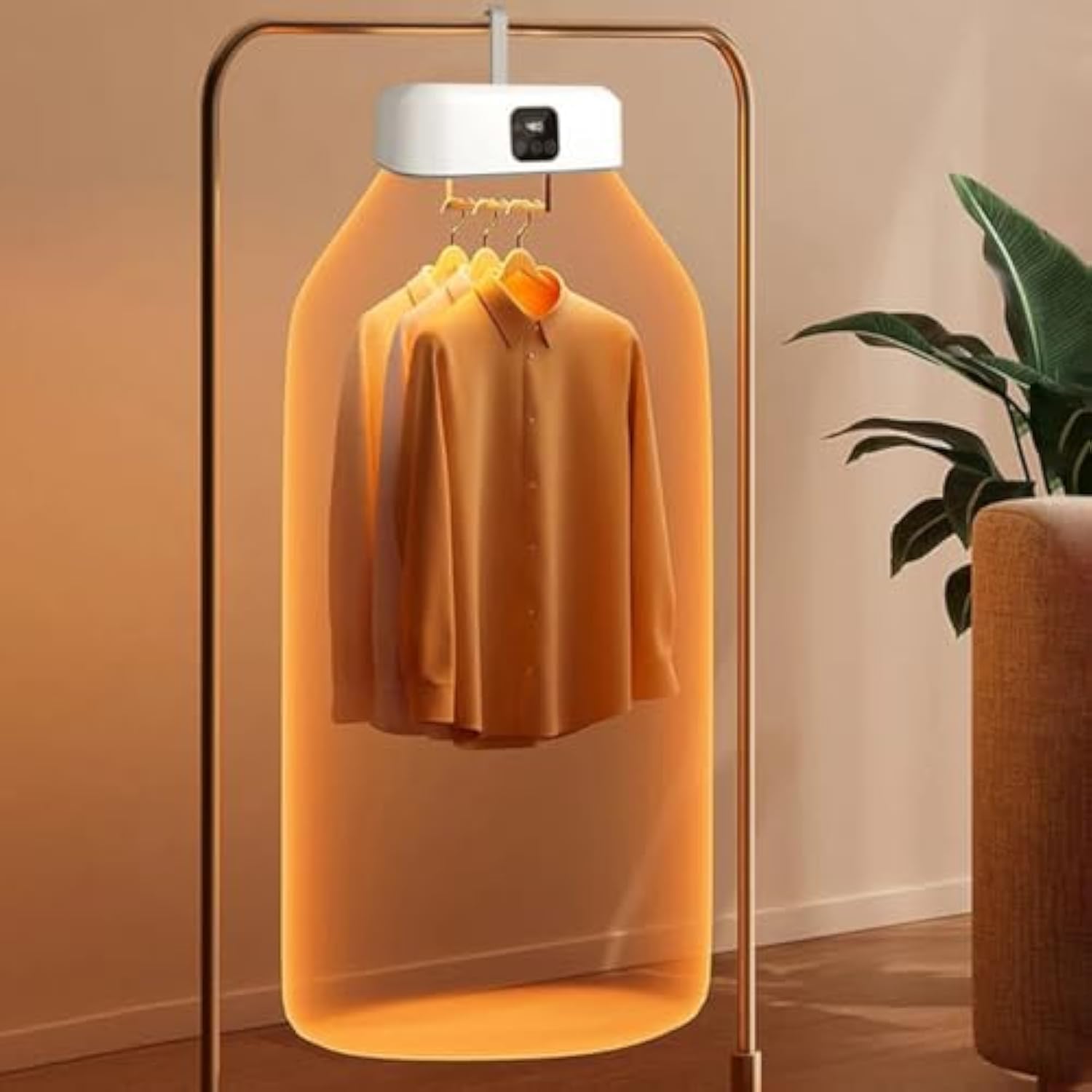 Portable & Compact Clothes Dryer, Mini Laundry Dryers with Remote Control, Foldable Electric Drying Machine with Dry Bag for Travel, RV, Home, Apartment (1PC)