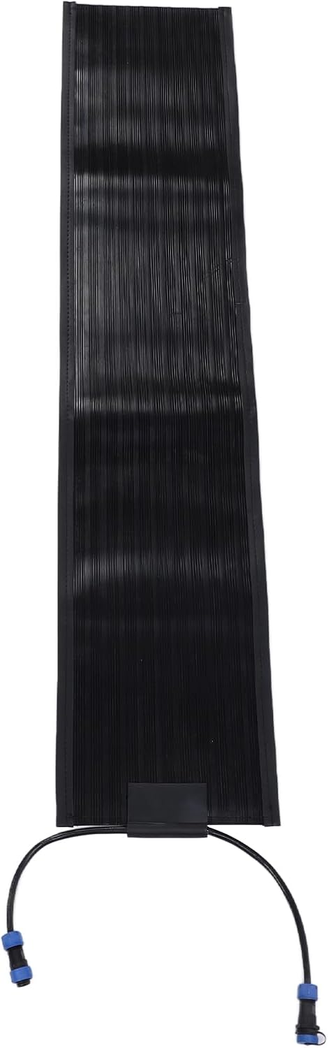 ZJchao 200W Heated Snow Melting Mats Efficiently Melt Snow in Residential and Commercial Spaces 20x36in Electric Heated Outdoor Door Mat (US Plug 120V)