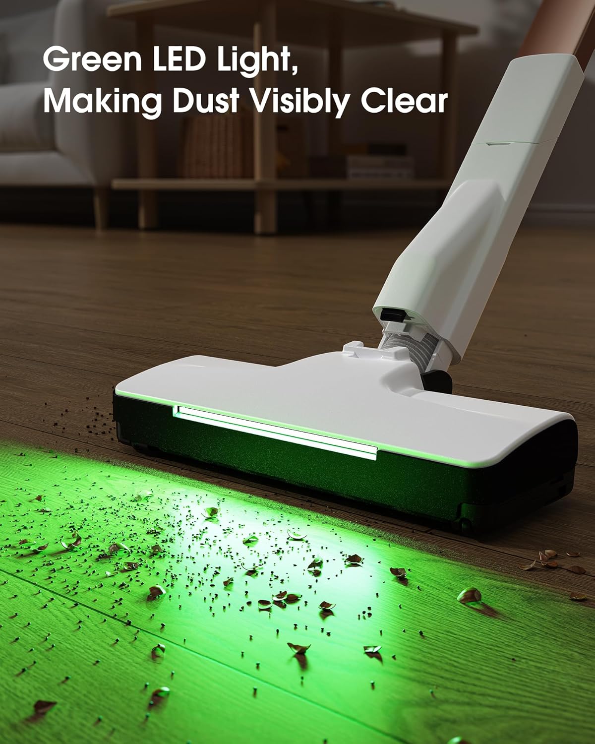 Cordless Vacuum Cleaner, 2.64 lbs Small Lightweight Stick Vacuum Cordless Rechargeable with USB Charging Port, Slim Vacuum Cleaner for Home, Hardwood Floor, Office, RV, Car and Dorm Cleaning