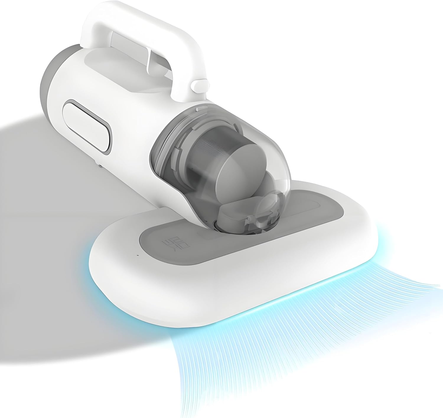 Portable Bed Vacuum Cleaner Cordless Rechargeable Professional Mattress Vacuum Cleaner Powerful Suction Handheld Deep Cleaner for Bed Sheet Carpet Fabric Sofa Vacuum Cleaning with Charging Dock