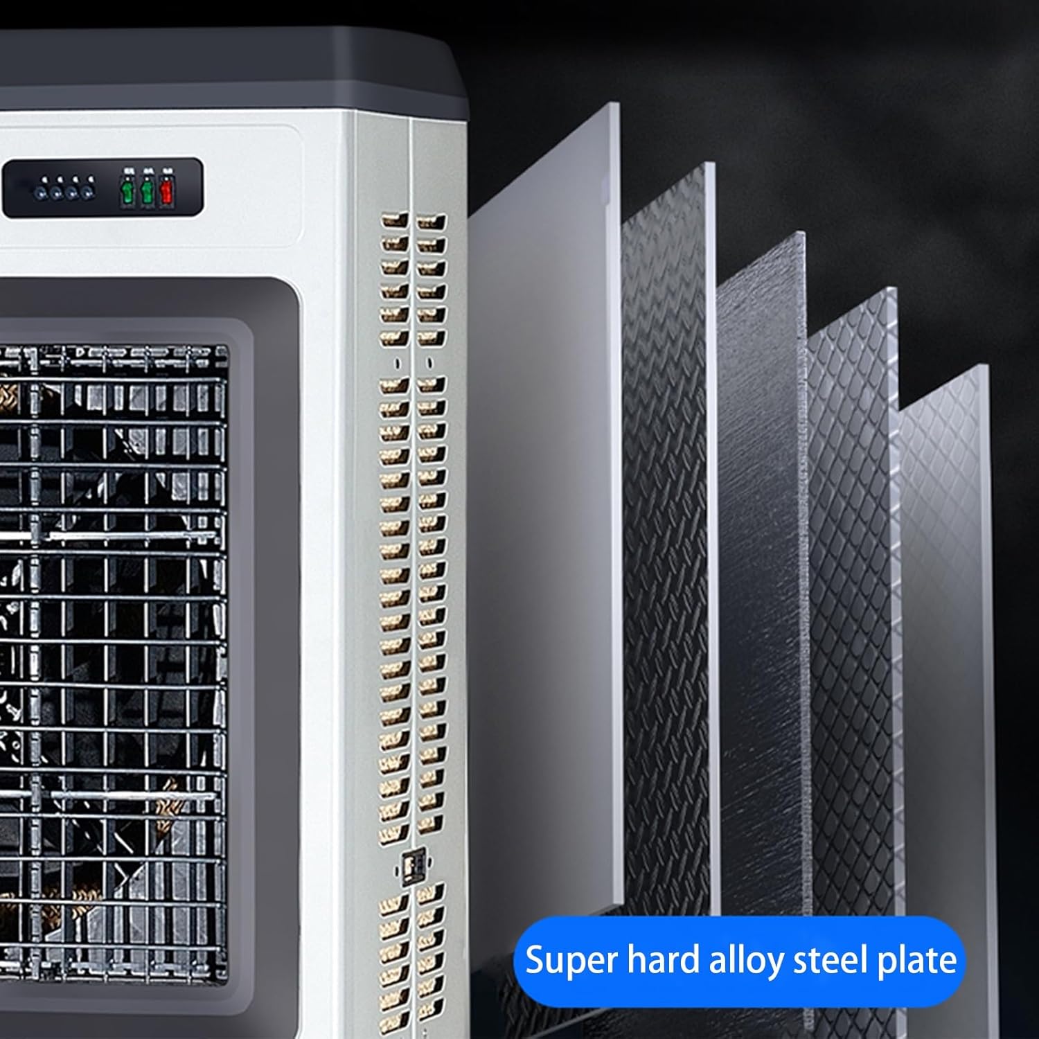 Portable Air Conditioners, Evaporative Air Cooler with 8 Ice Packs, 3 Speeds, Personal Swamp Cooler for Bedroom Home Office(76 * 52 * 160cm)