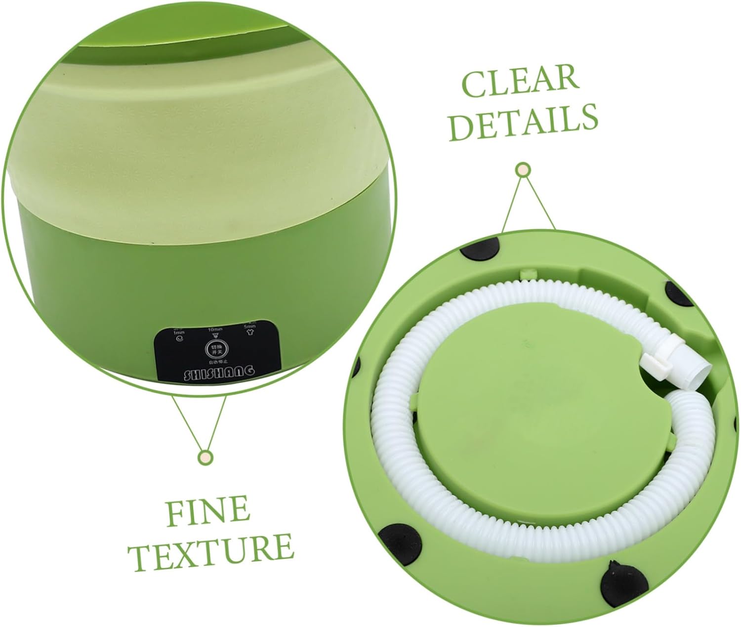 Portable Foldable Washing Machine Capacity for Dorm Apartment Travel Space Saving Mini Washer with Strong Power for Shirts Dresses and Delicates and Compact US Plug