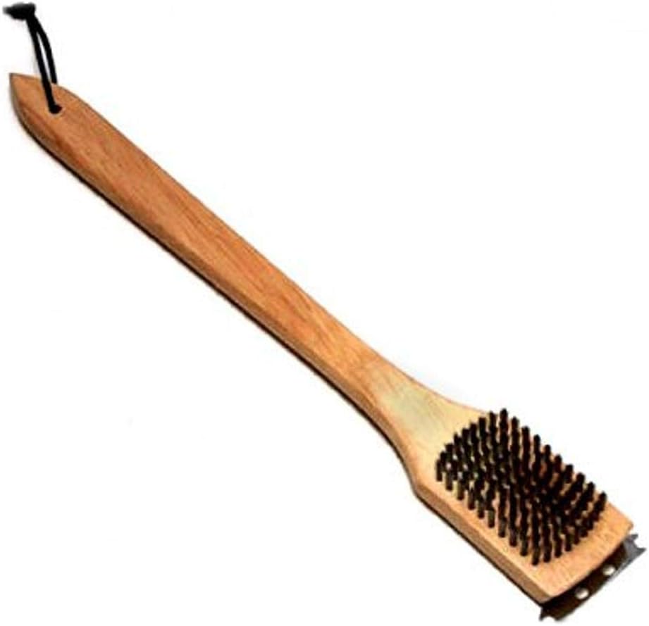 Grill Zone 43004 Wood Grill Brush, 18-Inch