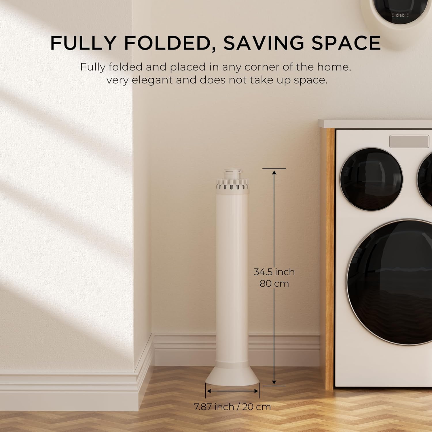 Clothes Drying Rack Foldable, 4-Legged Double Dryer Rack with 20 Clips, Laundry Drying Rack with 4 Pulleys, Portable Drying Rack Clothing, Collapsible Indoor Hanging Dry Rack for Clothes, Socks, Towel