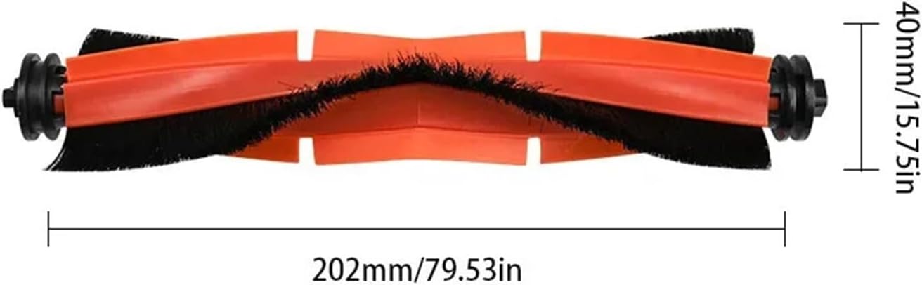 Vacuum Cleaner Side Brush Compatible for Dreame, D10 Plus Gen 2 RLD32GD Robot Vacuum Spare Parts Consumables Main Side Brush Hepa Filter Mop Cloth Dust Bag Accessories(21pcs8)